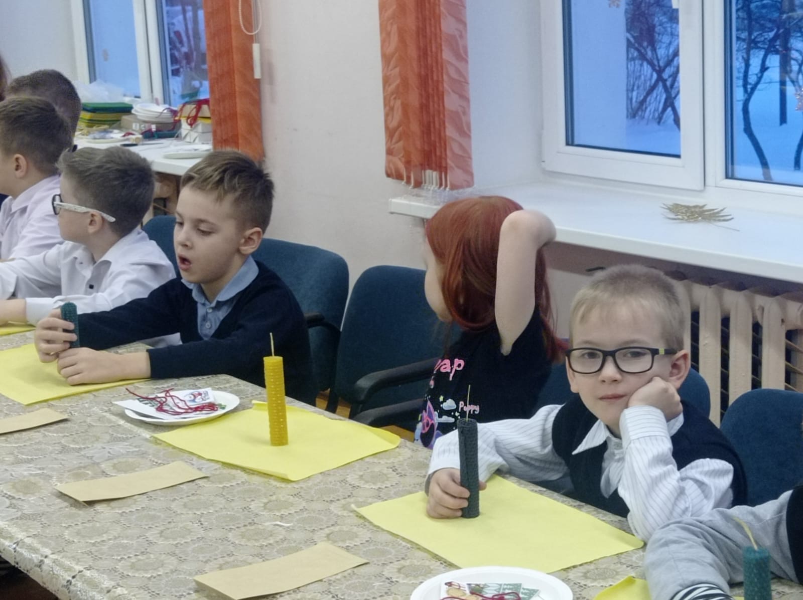 Новогодние свечи своими руками.