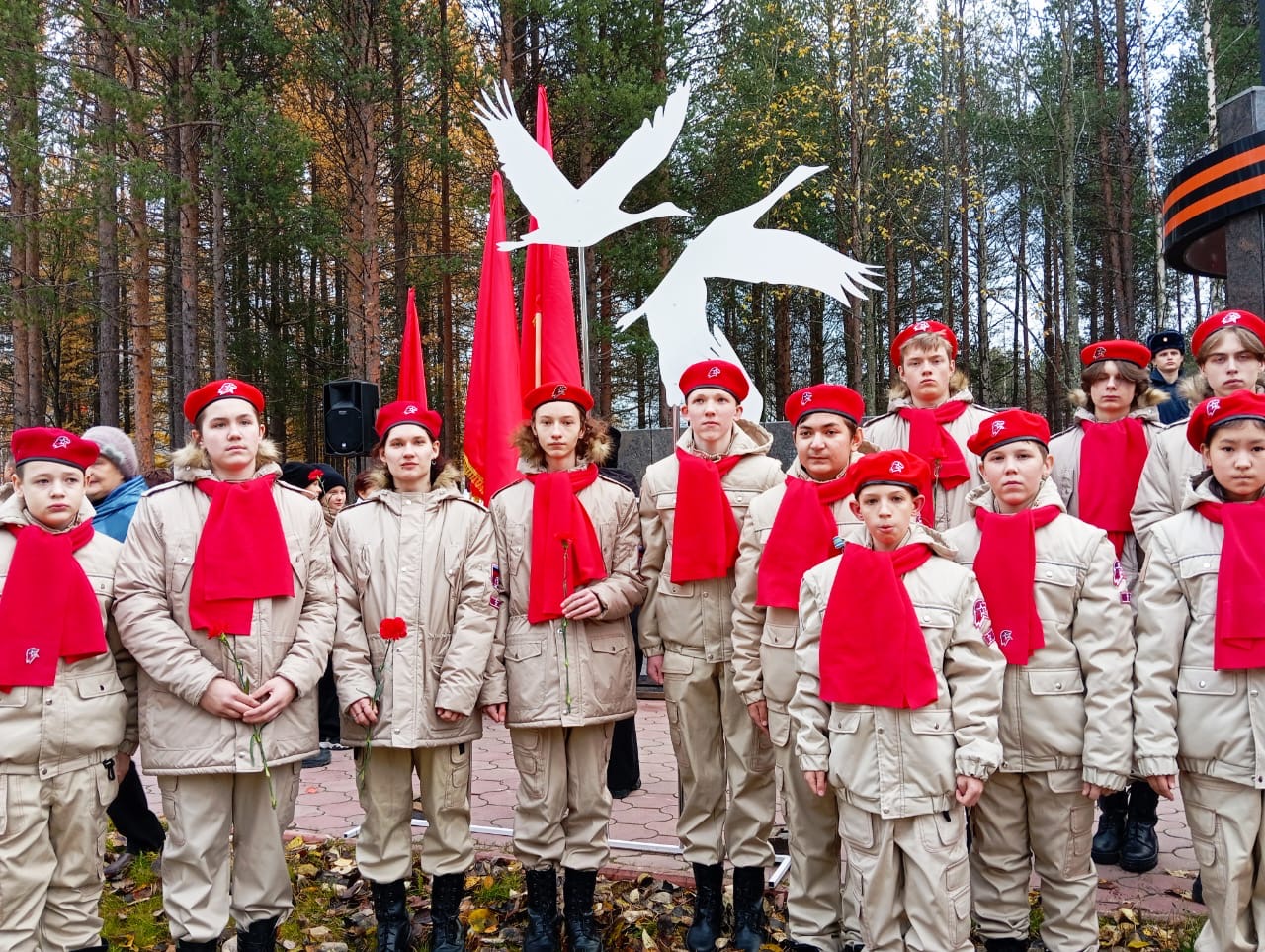 Патриотическая акция «Не гаснет памяти свеча».